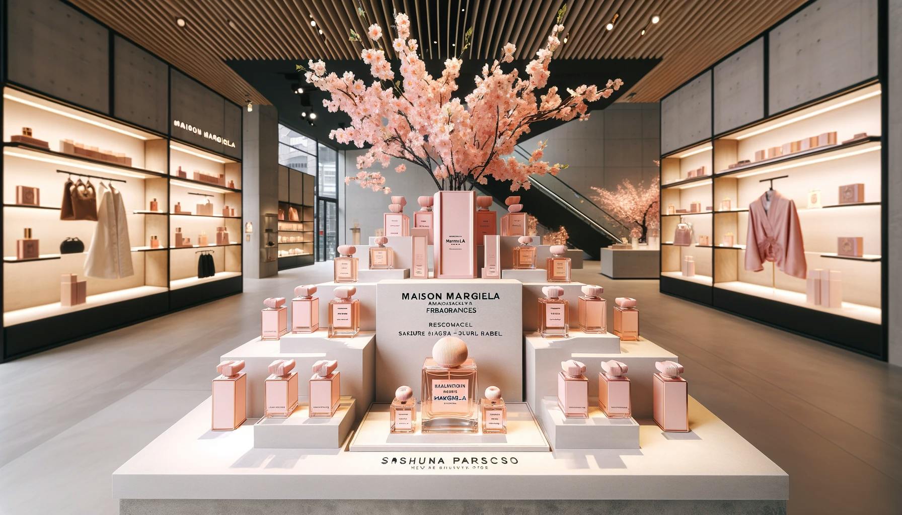 Cover Image for メゾン マルジェラ「レプリカ」フレグランス“桜色ラベル”カスタマイズ、渋谷パルコの新店でスタート